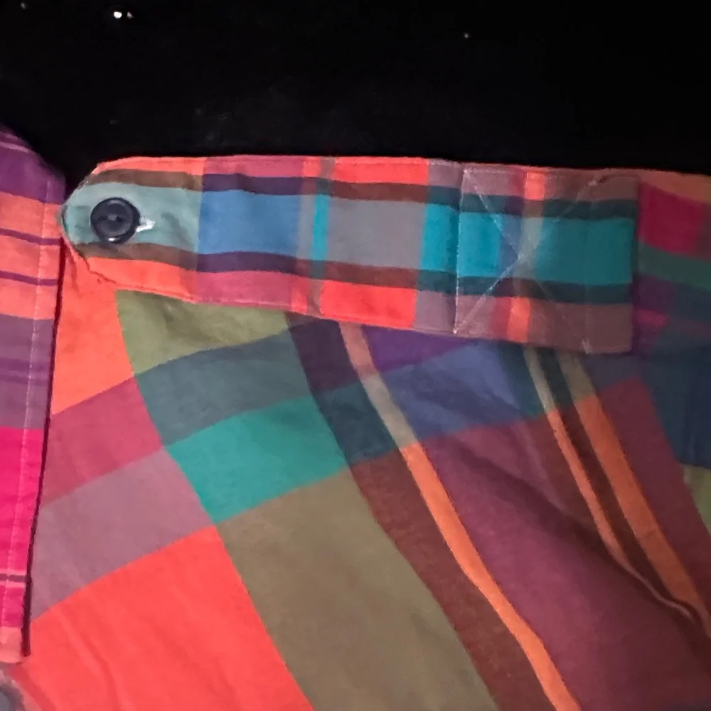 POLO RALPH LAUREN 

MADRAS LONG SLEEVE 
Colorful Plaid Button-Up Shirt - Picture 10 of 17